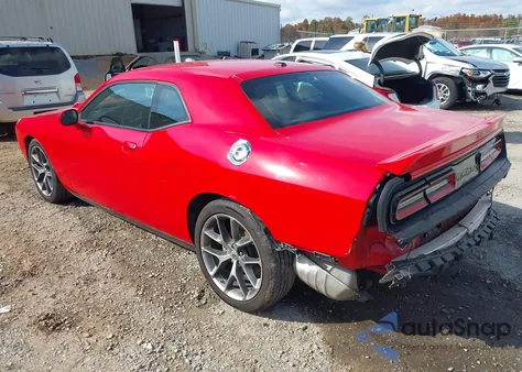 2022 Dodge Challenger Gt z USA, uszkodzony, nr VIN 2C3CDZJG1NH174586